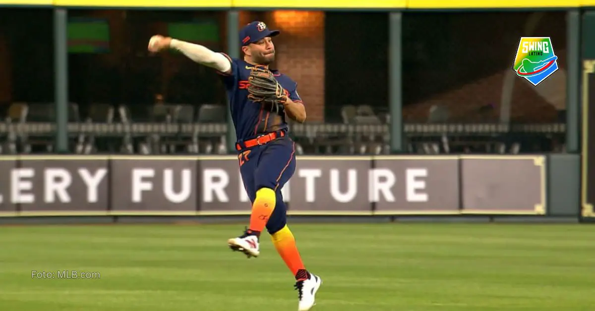 Jose Altuve demostró que es un excelente defensor de la segunda almohadilla